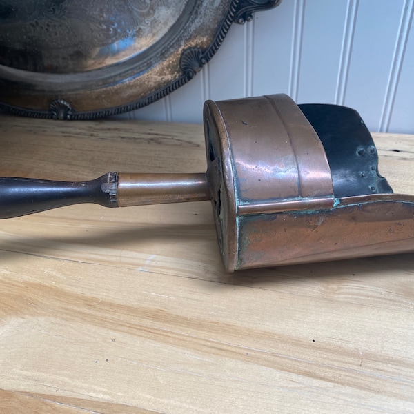 Copper grain scoop