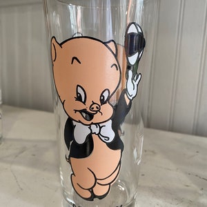 Collectible Looney Tunes Pepsi glass tumblers 1973 choose your style image 3