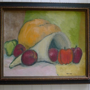 Original painting: still life fruit