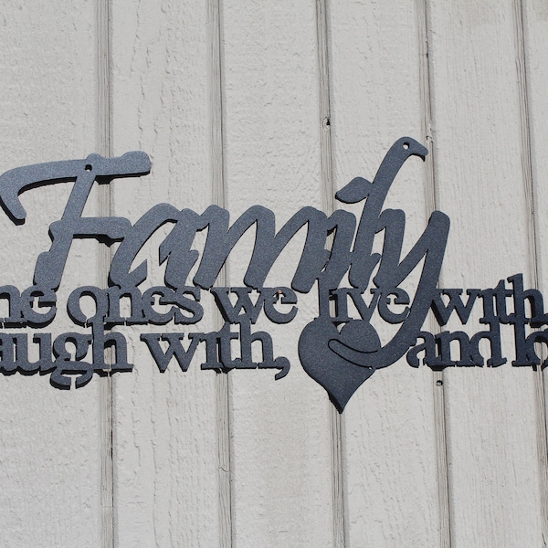 Metal Wall Sayings Etsy