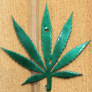  Eeypy Cartel de metal de marihuana para fumar