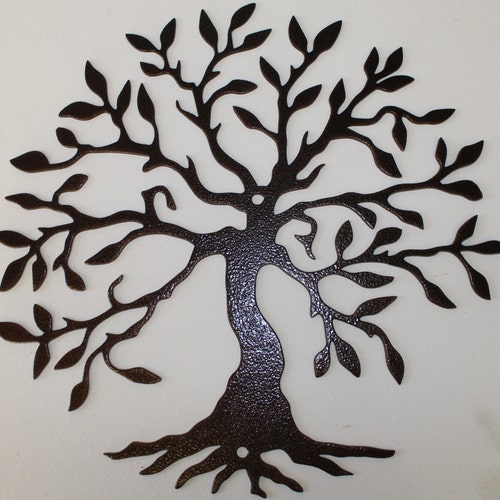 Olive Tree of Life Metal Wall Art Etsy