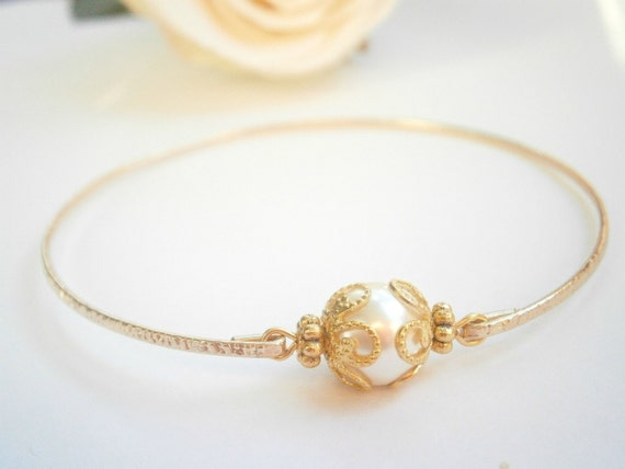 White Vintage Glass Bangle Bridesmaids Gifts Bridesmaids. Stone Bangle Vintage Bangle Gold Bangle