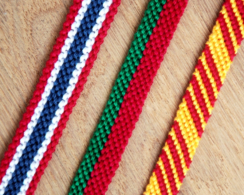 Portuguese flag bracelet, Portugal flag adjustable friendship bracelet image 3