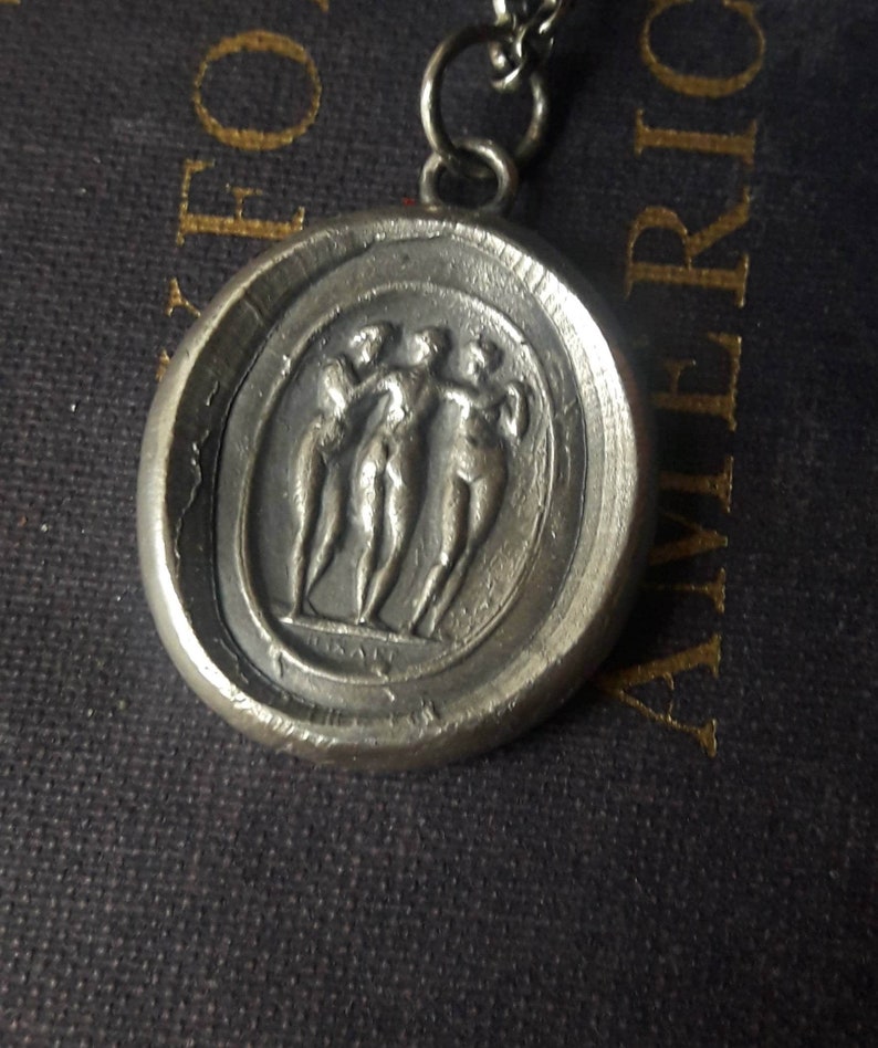 The Three Graces….. Charm, Beauty and Creativity. Sterling Silver ...