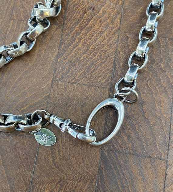 Sterling Silver Sprung Link Charm Bracelet