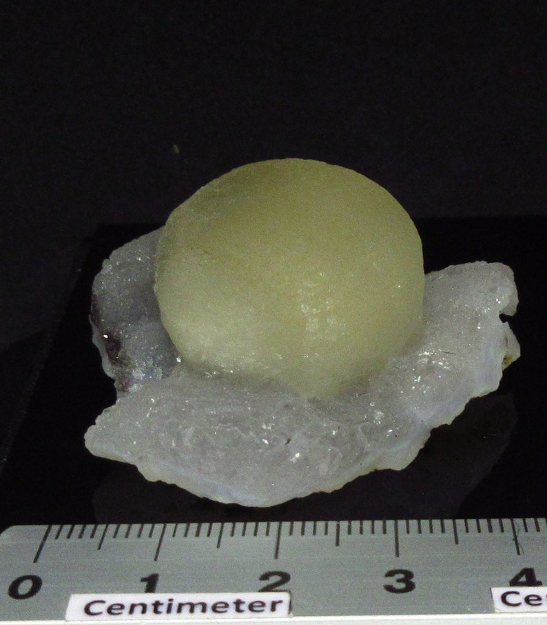 Very Rare and Completely Natural Fluorite on Matrix (nonprecious ...