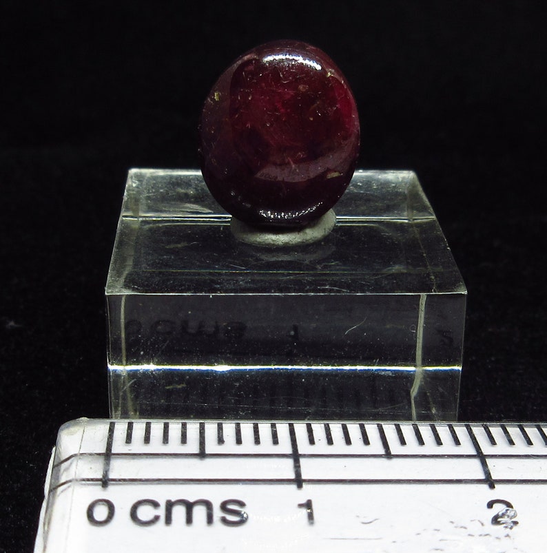 Polished Specimen of Star Ruby (non Precious Natural Stone) # 9999 - Etsy
