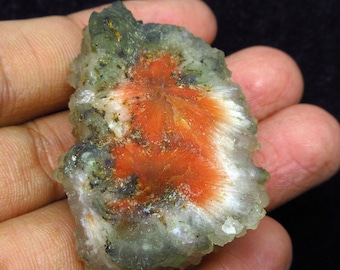 カルセドニー入りレッドスコレサイト（非貴石天然石）# 1578 - Etsy 日本