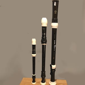M004  - Upright Recorder Rack - (Table Top) Oak