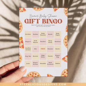 Pizza Theme Bingo Game Cards - 24 Unique Player Cards, Gourmet Food Themed, Great For Parties, Baby Showers & Family Games - View #7