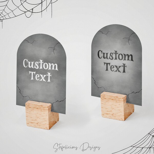 Gravestone Printable Template Etsy