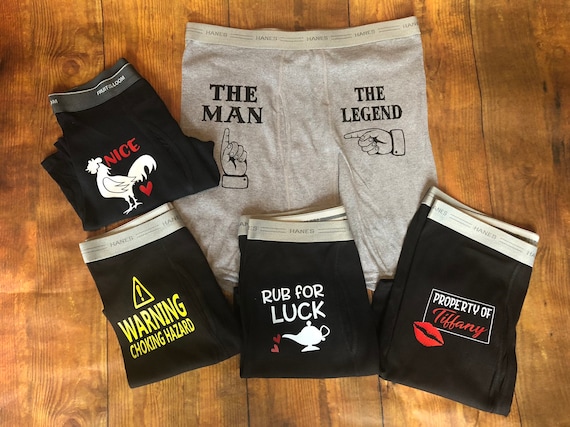 Valentine Boxers. Naughty Boxers. Hilarious Gift. Man. Husband. Boyfriend.  Fiance. Gag Gift. Boxers. Boxer Briefs. -  Canada