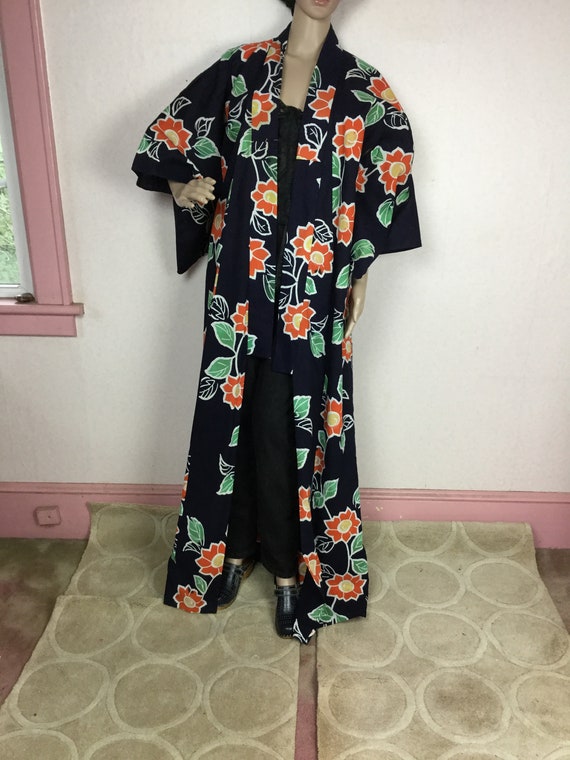 70d Draped Caftan Kimono Robe Vintage ,1970s Ha