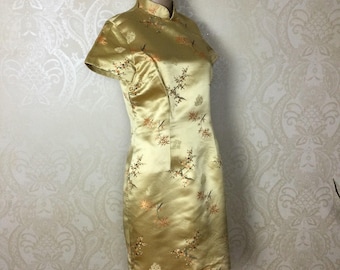 Vintage  Hugo Buscati   SILK DRESS SM