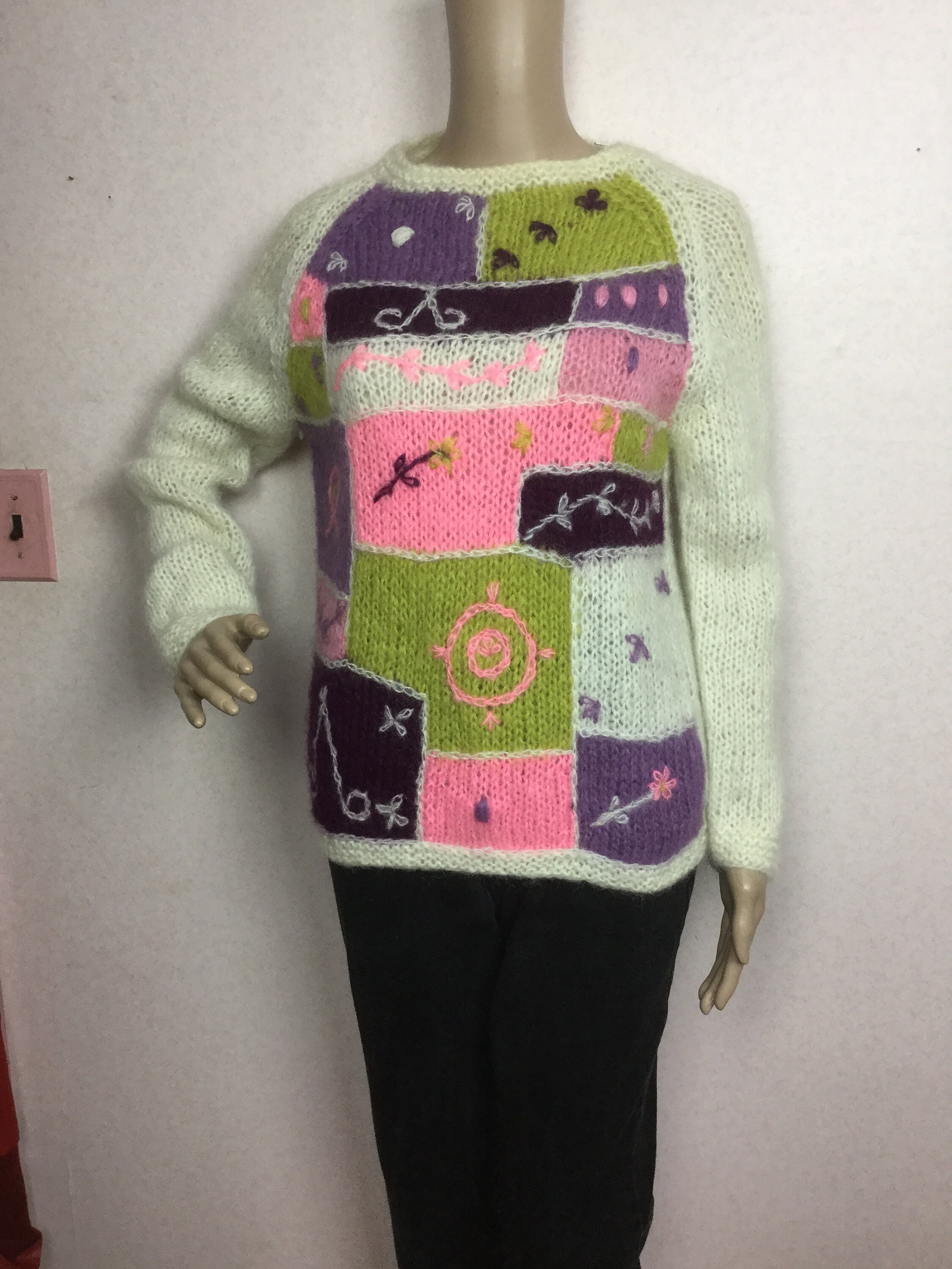 60s Mohair Sweater - Etsy
