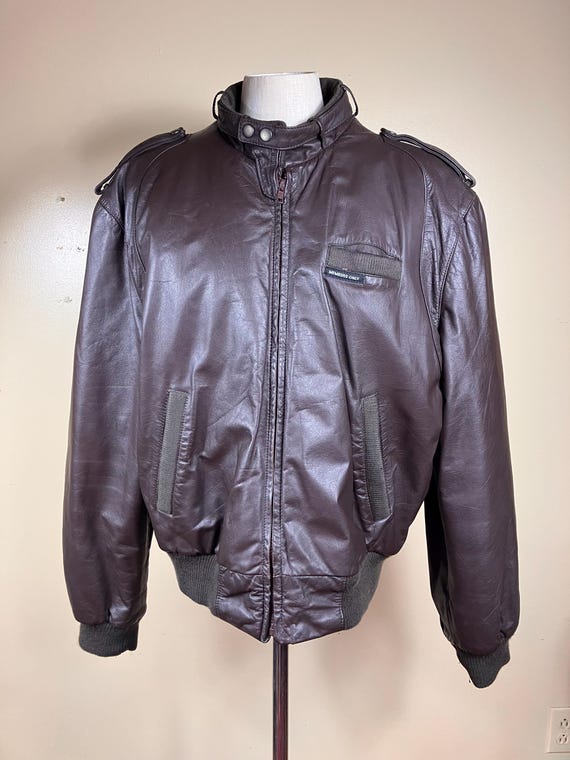 り*む様 80s short real leather bomber jacke-【送料無料】新品未開封