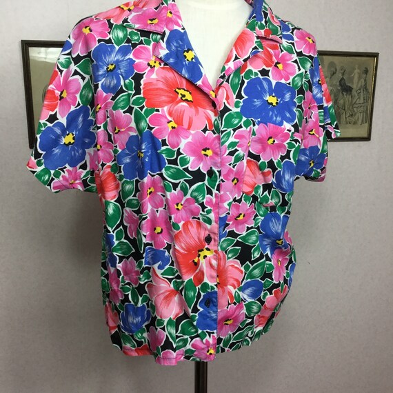 Vintage 80s designer Shirt , Diane von Furstenberg
