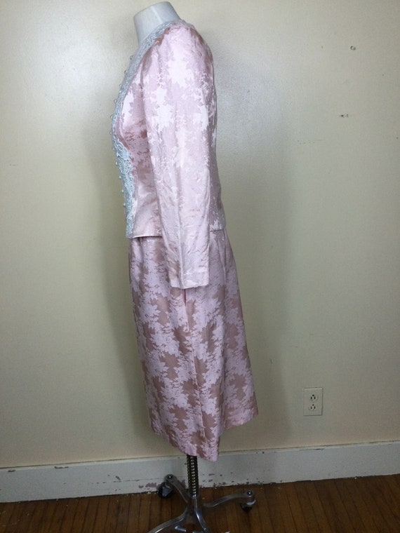 SALE Vintage WEDDING dress Cache Chantilly Lace C… - image 8