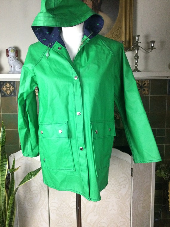Vintage 70s pvc raincoat - Gem