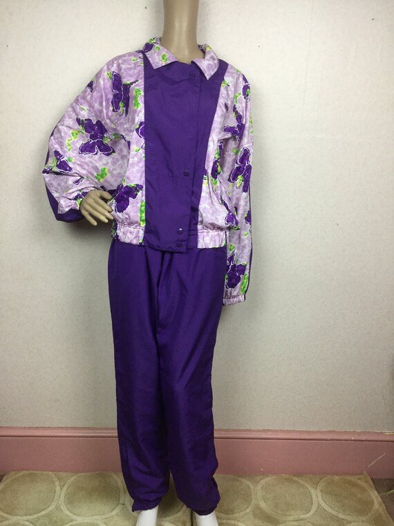 Vintage 80s Wimbeldon Tennis Warm up , Pants Jacke