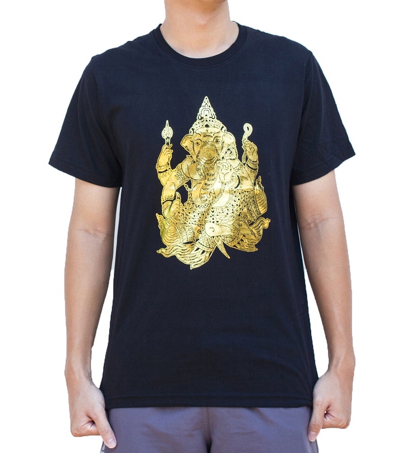 ganesh print t shirt