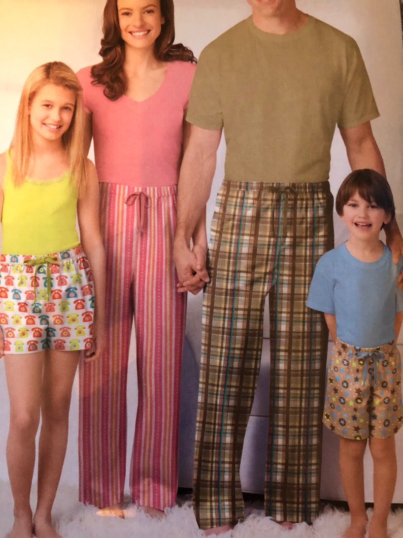 Simplicity Pajama Pants Sewing Pattern R11061 Etsy