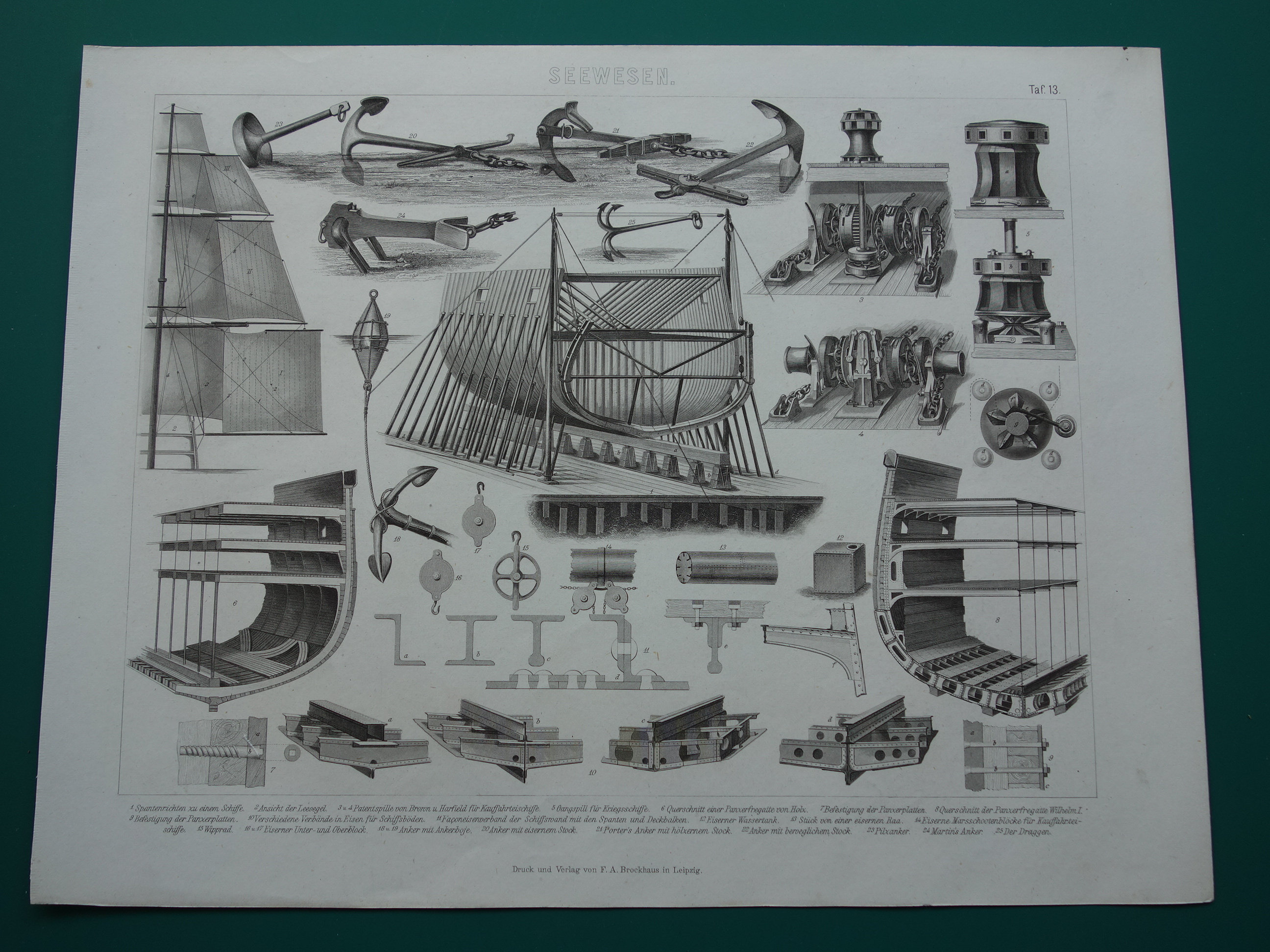 Sailing ship in the fog ビーズ刺繍の絵です Sailing ship in the fog ビーズ刺繍の絵です（Maritime