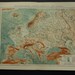 Old Map of Europe 1918 Original Antique Dutch Print About Altitude ...
