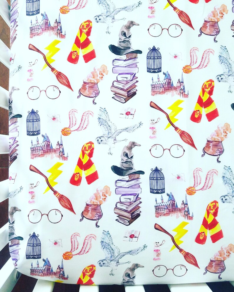 harry potter changing pad cover