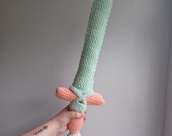 Fantaisie Épée Crochet Amigurumi Cosplay Modèle
