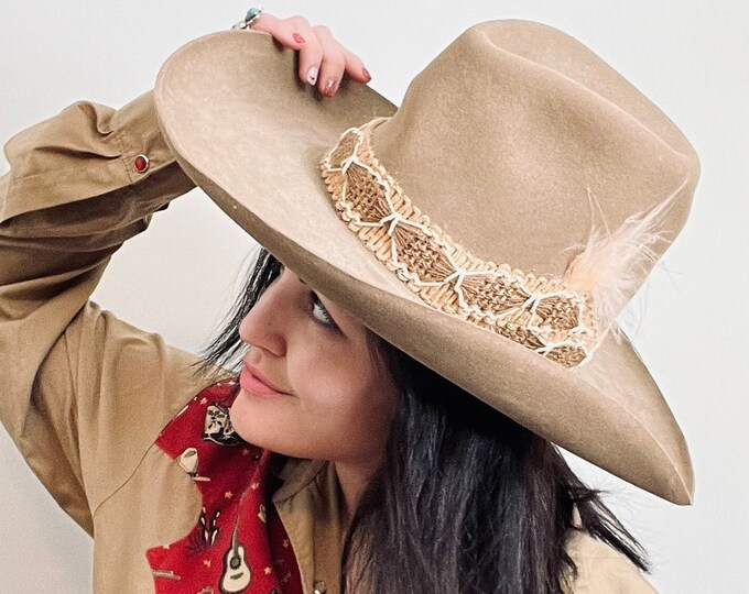 1970's Resistol Stagecoach Cowboy Hat, Size 6-7/8 - Etsy