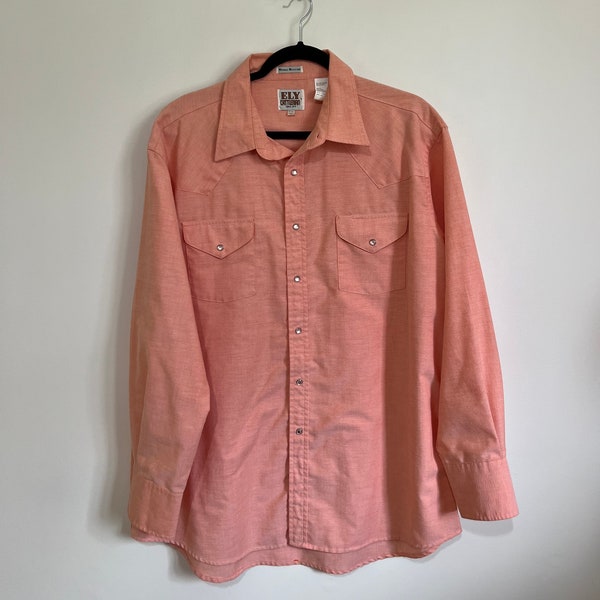 Modern Ely Cattleman button down shirt, men’s size XL