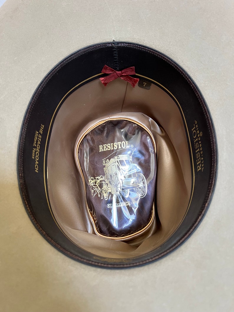 1970's Resistol Stagecoach Cowboy Hat, Size 7/rodeo/western/cowboy ...