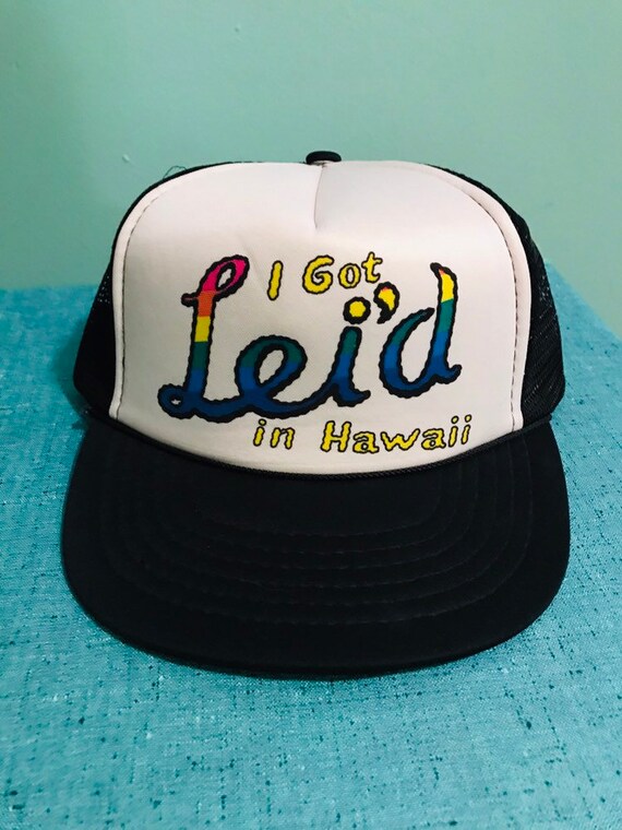 vintage hawaii hat
