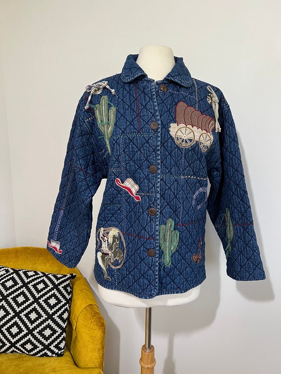 Vintage Cowboy Jacket, Women's Size Medium/Western