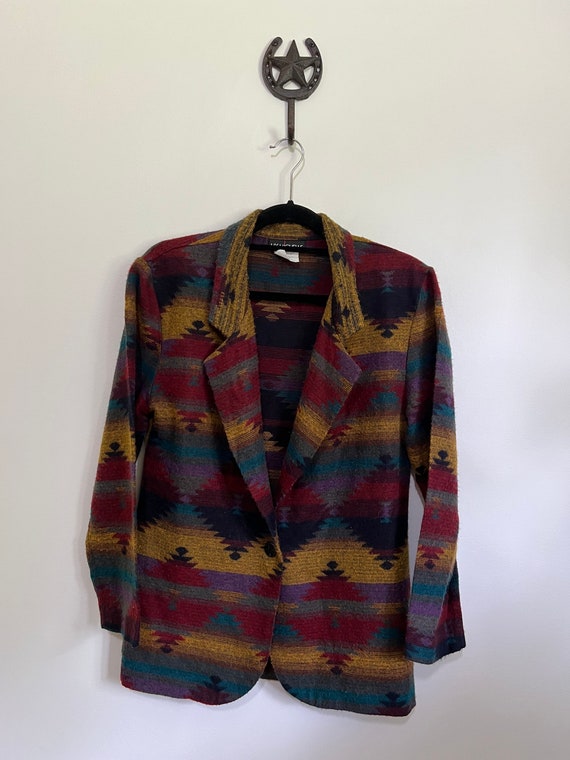 Vintage southwestern blazer, women's Medium/rodeo/