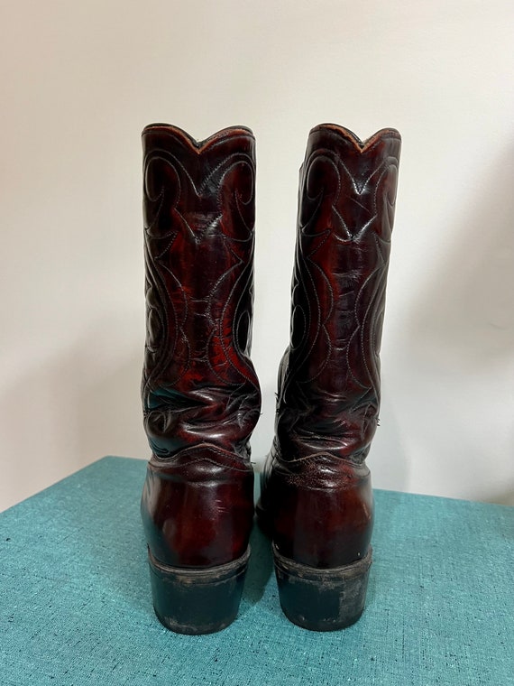 Vintage Acme cowboy boots, men's size 8.5EW - image 6