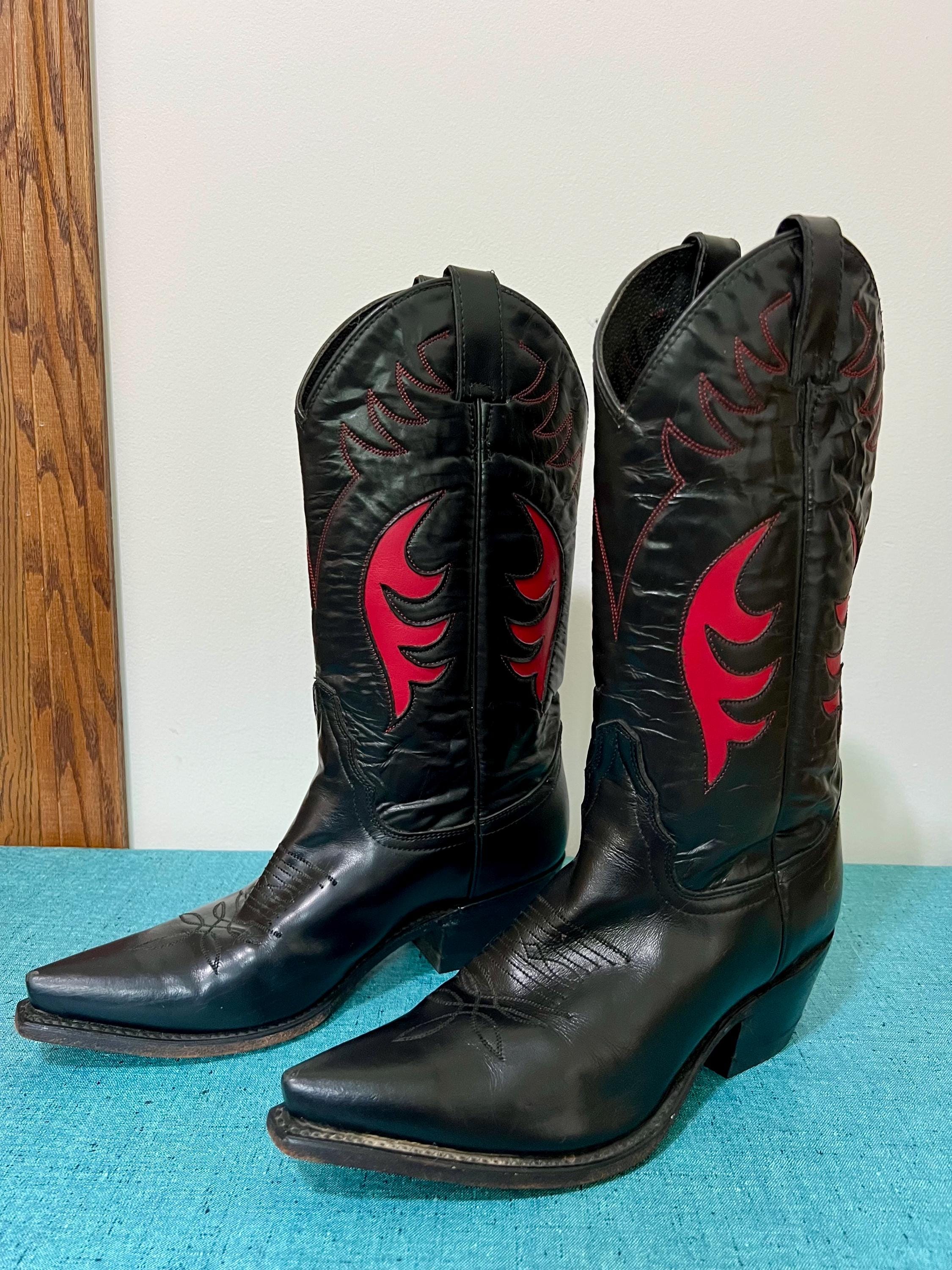 Diamond J Boots - Etsy