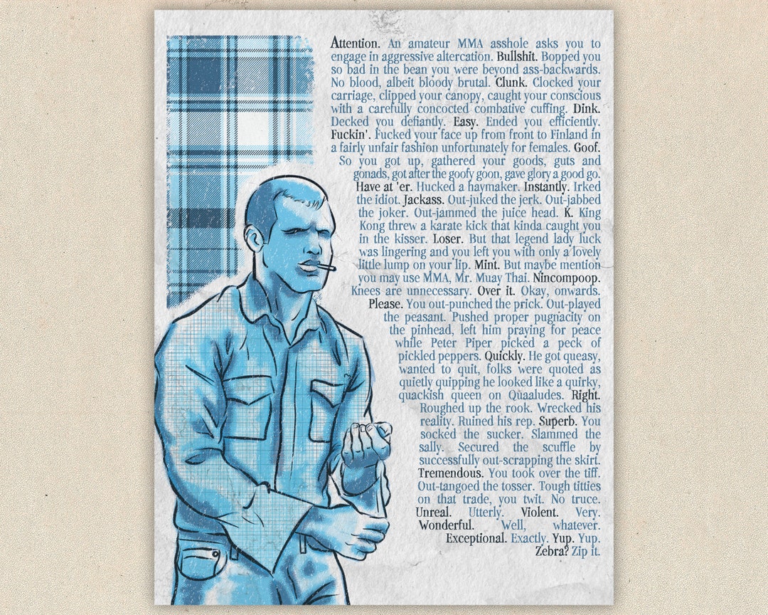 Letterkenny Cold Open Alphabet Print 8.5x11 - Etsy