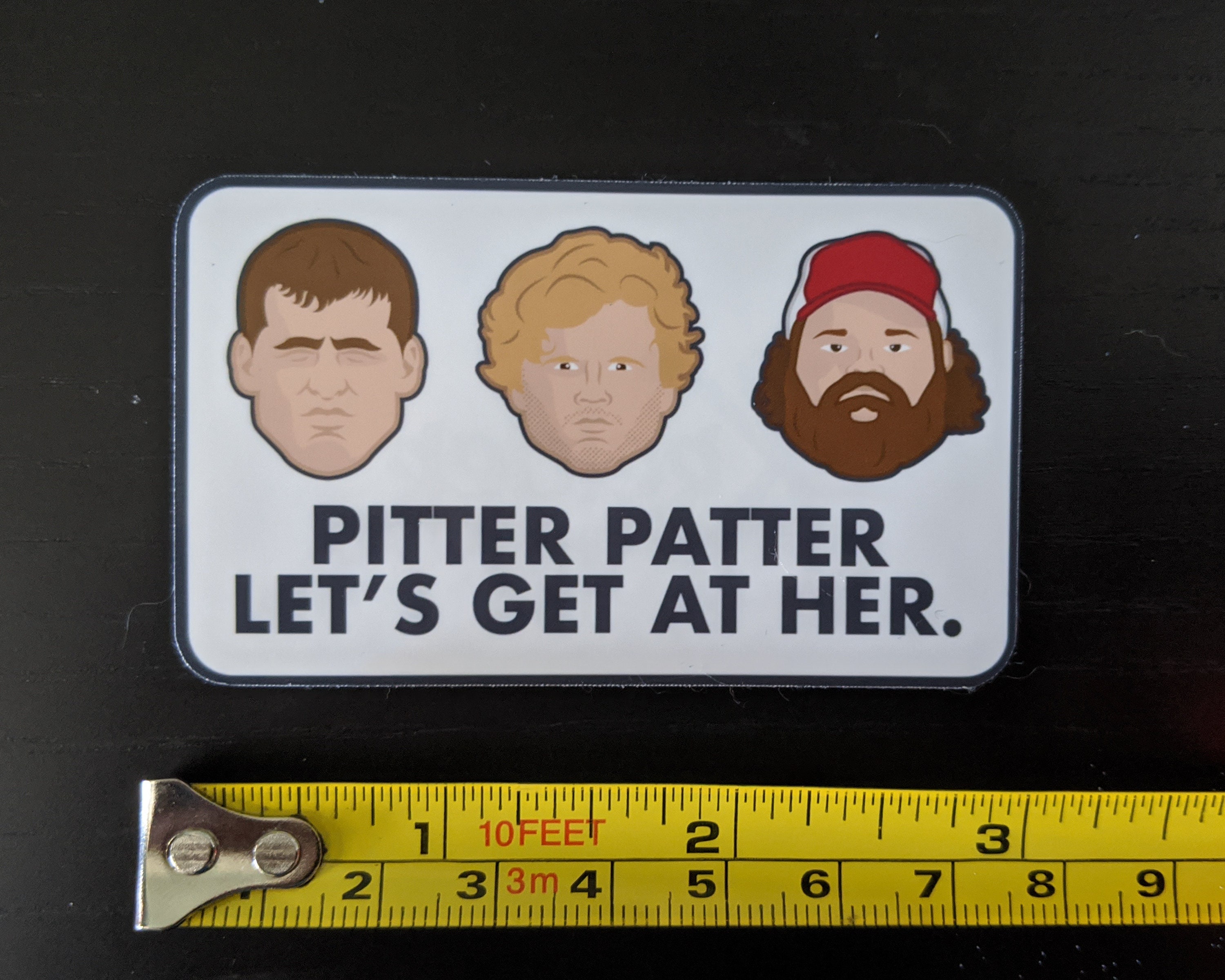 Letterkenny Pitter Patter Sticker Etsy Denmark