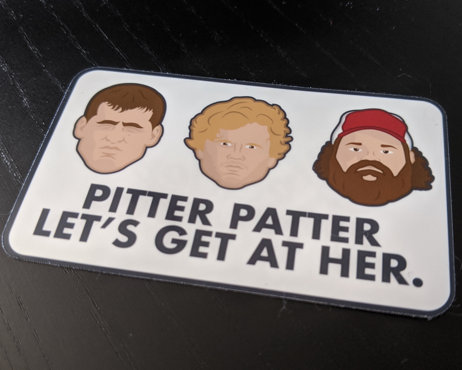 Letterkenny Pitter Patter Sticker Etsy Denmark
