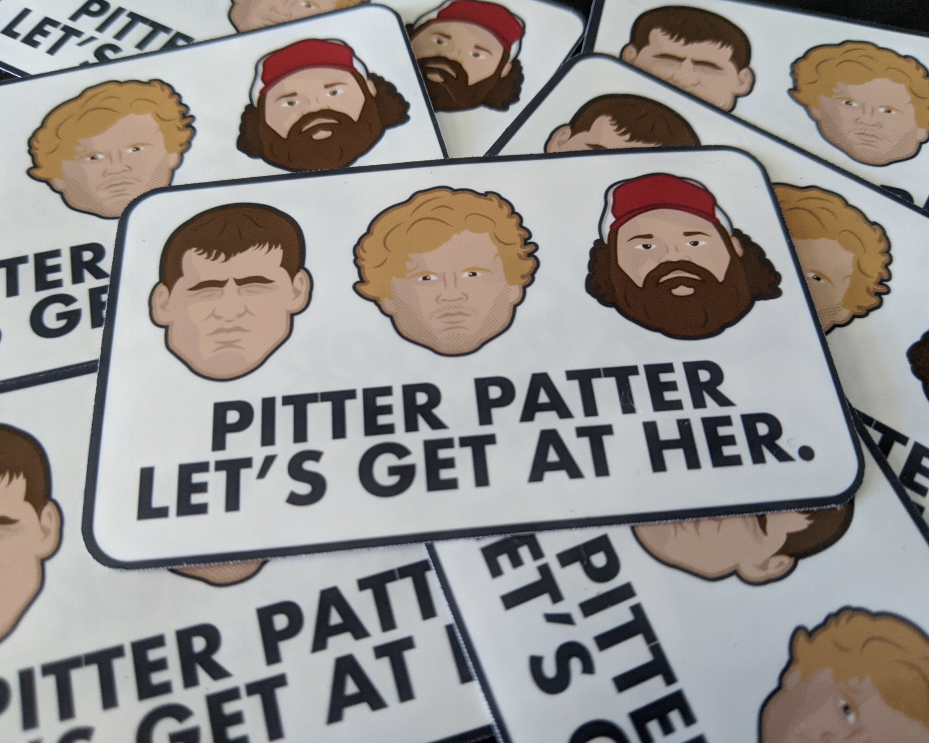 Letterkenny Pitter Patter Sticker Etsy Denmark