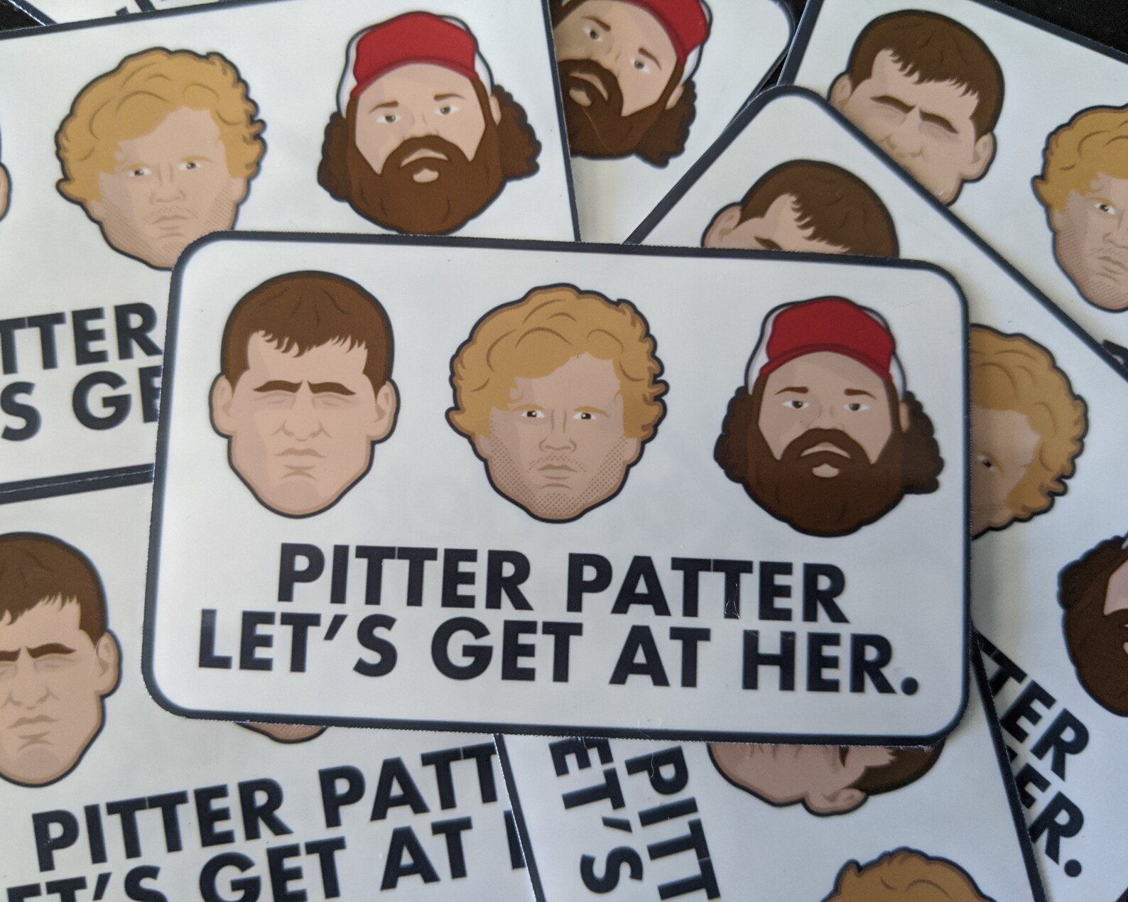 Letterkenny Pitter Patter Sticker Etsy Denmark