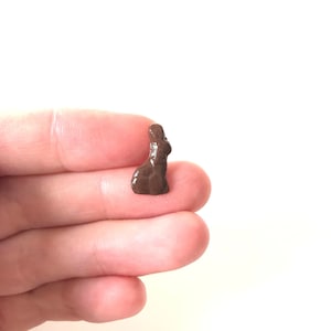 World&#39;s Tiniest Chocolate Bunny/ Tiny Chocolate Bunny/ Tiny Easter Bunny/ Tiny Easter/ Dollhouse Easter/ Spring