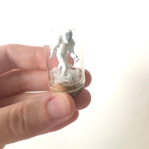 World’s Tiniest Yeti/ Yeti in a dome/ Tiny Bigfoot/ Tiny Sasquatch/ Gold Bigfoot/ Mini Bigfoot/ Mini Sasquatch/Bigfoot/ Yeti