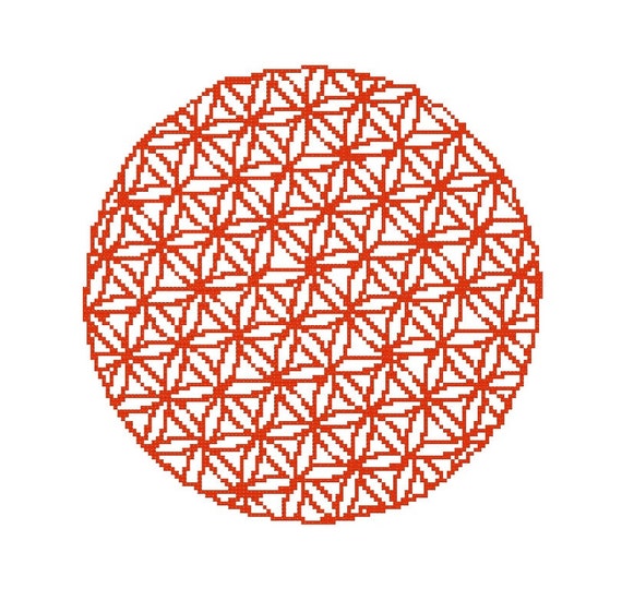 14 aida cross stitch geometry cross stitch pattern geometric pattern cross stitch Geometric boxes cross stitch pattern PDF PDF download
