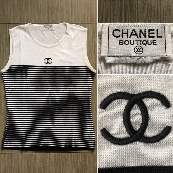 CHANEL, Tops, Rare Vintage Chanel Tshirt