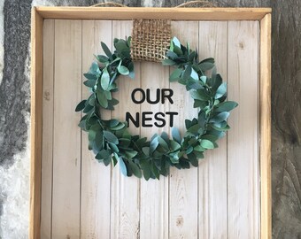 Farmhouse Shadow Box Sign