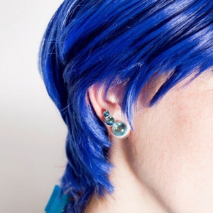 Crystal Sailor Mercury Earrings